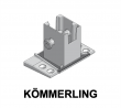 Pfosten-/Kreuzverbinder - Kömmerling